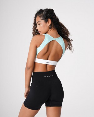 Women's NVGTN Agility Sports Bras Green | AKJI-19065