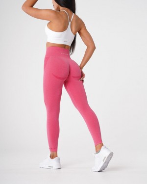 Women's NVGTN Contour Seamless Leggings Pink | ACDQ-57430