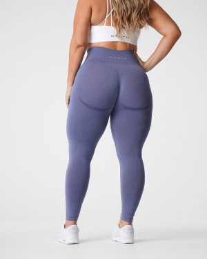 Women's NVGTN Curve Seamless Leggings Blue | VLON-50839