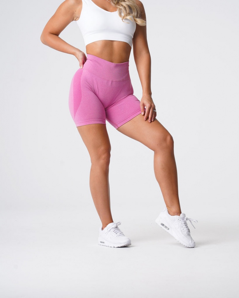 Women's NVGTN Contour Seamless Shorts Pink | JTQL-80376