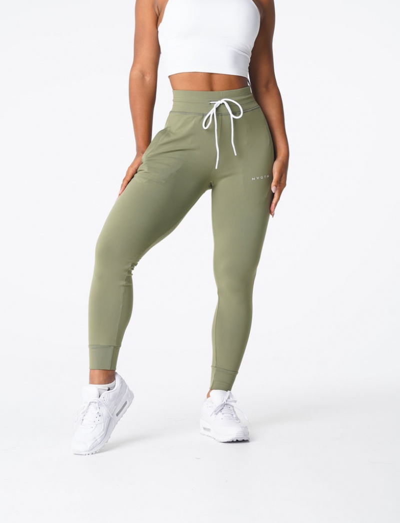 Women\'s NVGTN Joggers Olive | VATP-69758