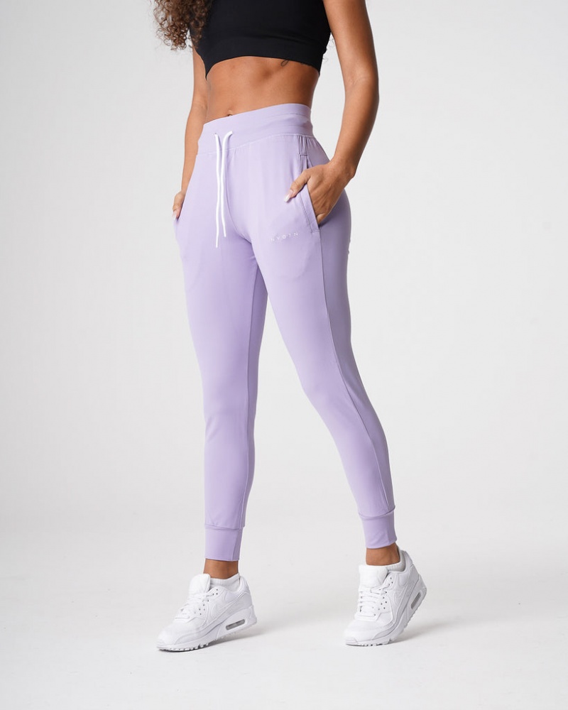 Women's NVGTN Joggers Purple | UCFP-52391