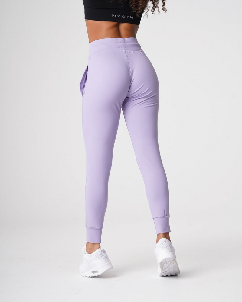 Women's NVGTN Joggers Purple | UCFP-52391