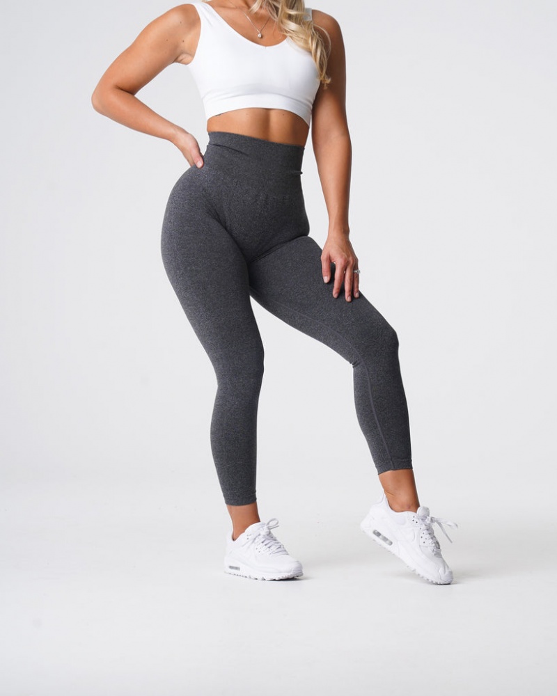 Women's NVGTN NV Seamless Leggings Black | QTKH-82495