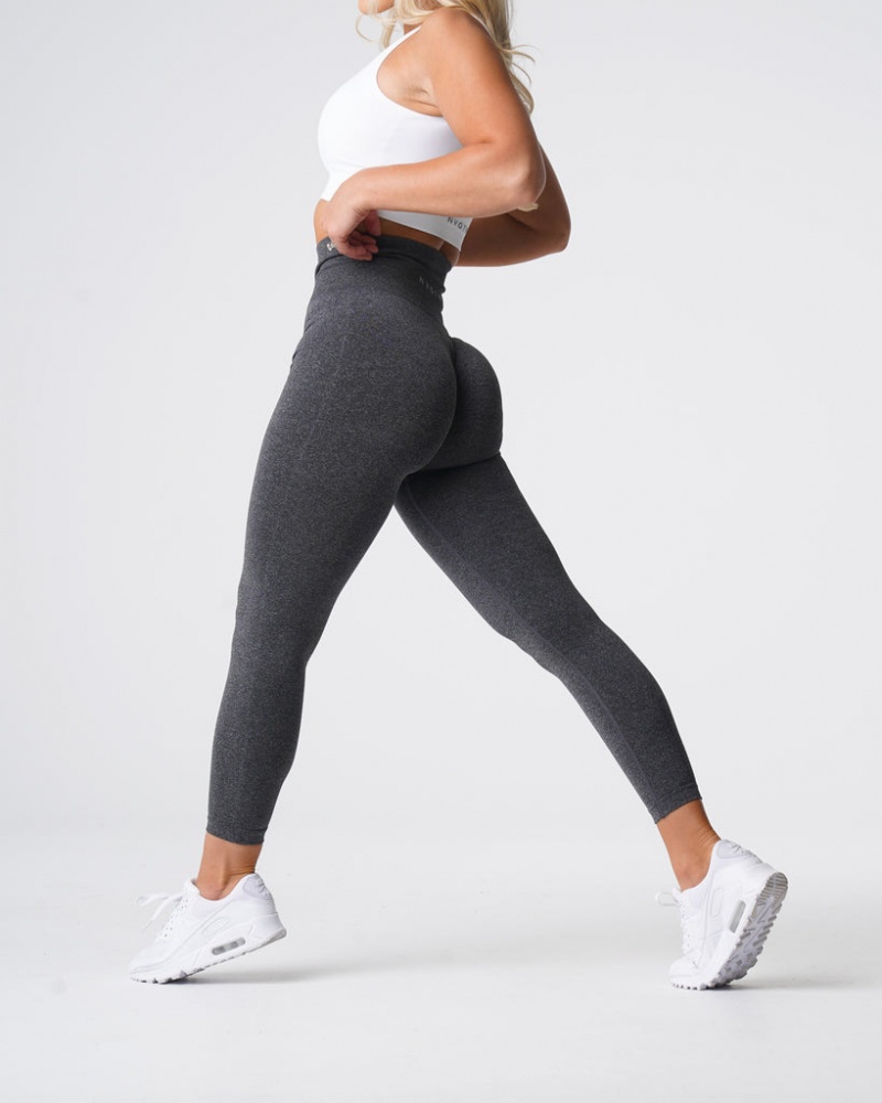 Women's NVGTN NV Seamless Leggings Black | QTKH-82495