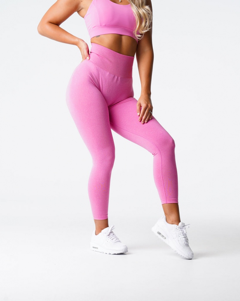 Women's NVGTN NV Seamless Leggings Pink | ETSP-64192