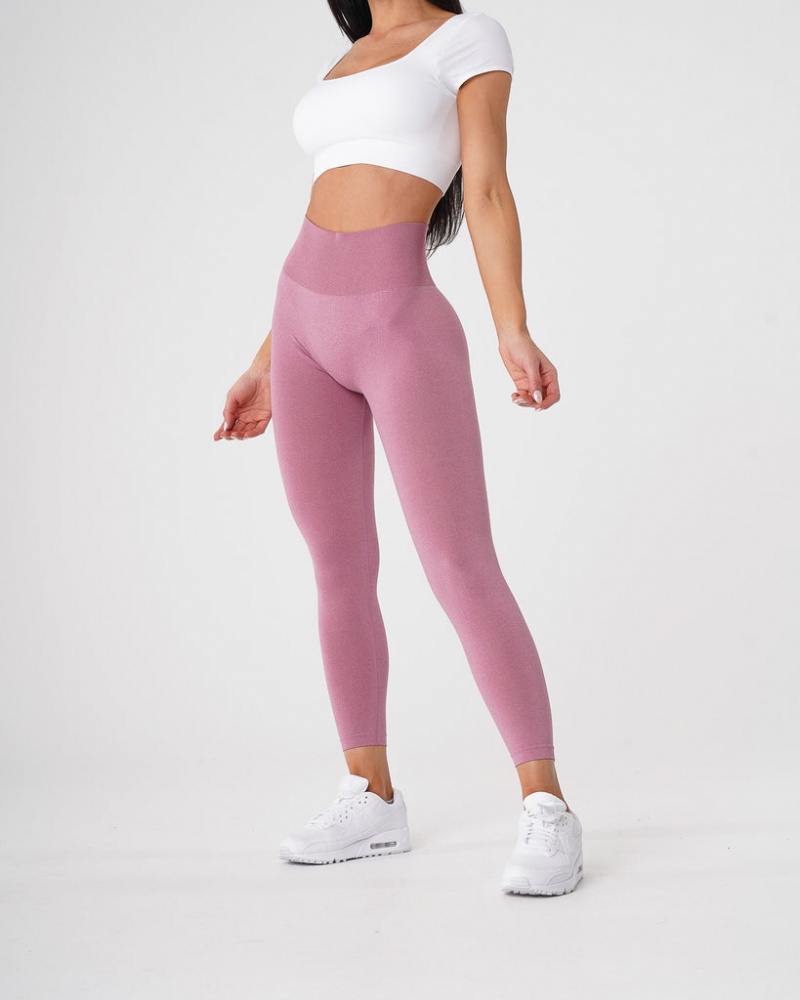 Women's NVGTN NV Seamless Leggings Pink | IDOF-03921