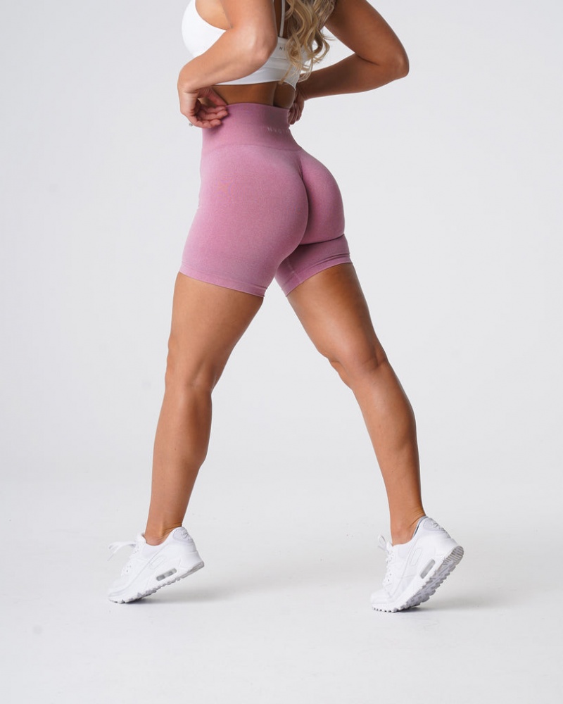 Women's NVGTN Pro Seamless Shorts Pink | UYIS-74258