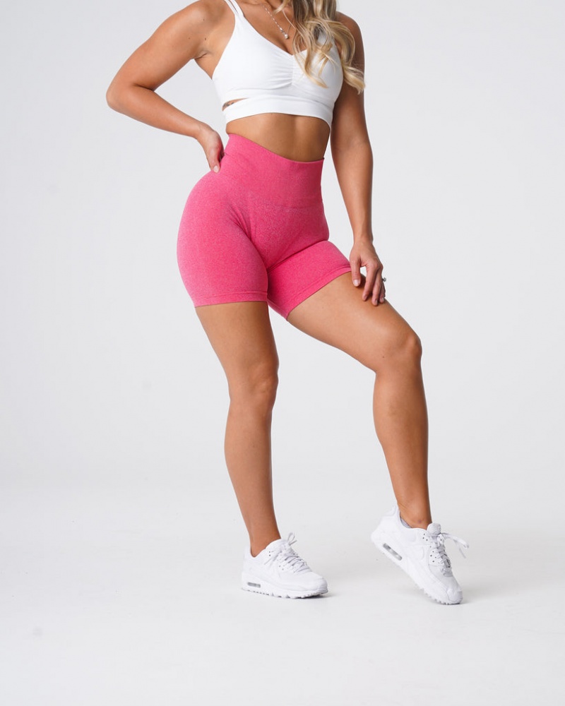 Women's NVGTN Pro Seamless Shorts Pink | XGST-74351