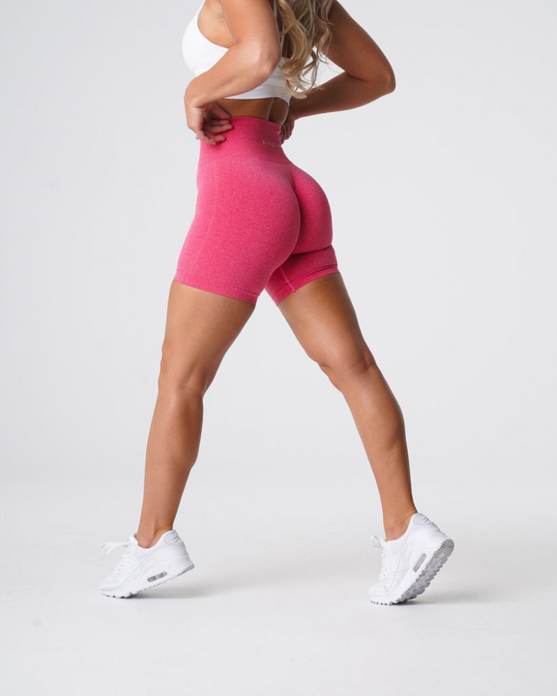 Women's NVGTN Pro Seamless Shorts Pink | XGST-74351