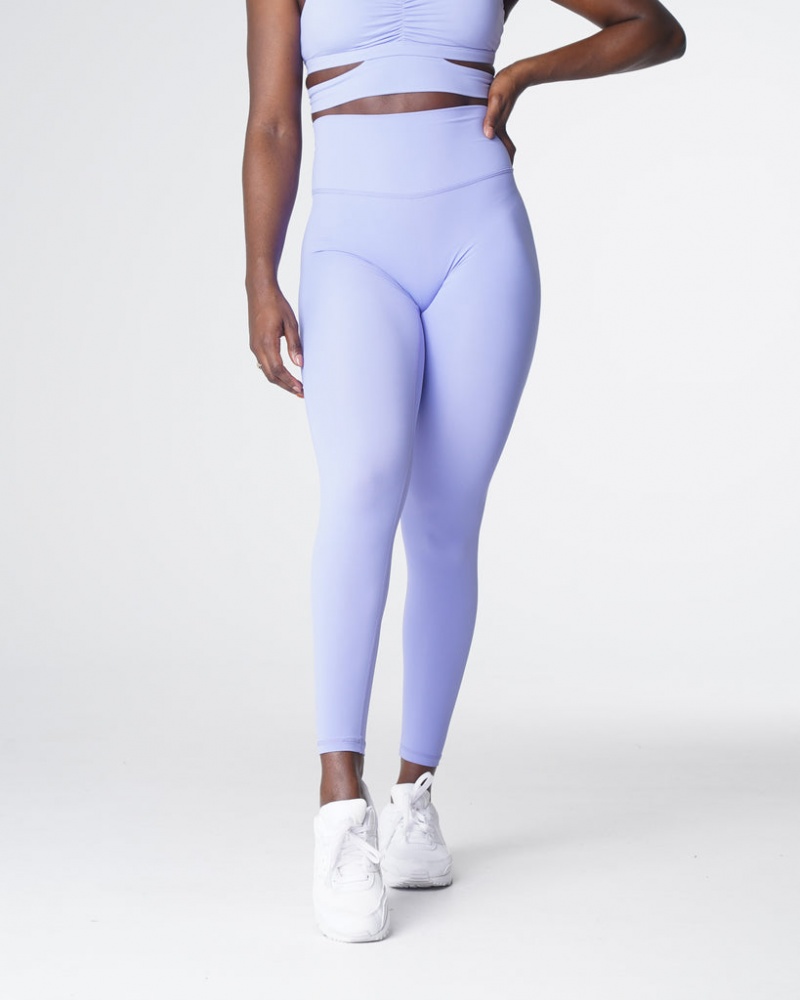 Women's NVGTN Signature 2.0 Leggings Blue | GLXO-63495